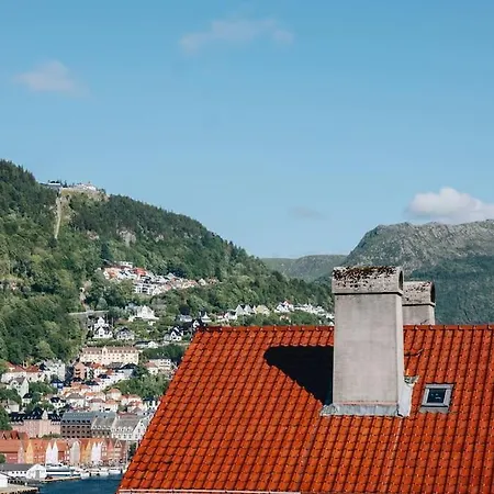 Beautiful Penthouse With An Ocean View In Apartment Bergen